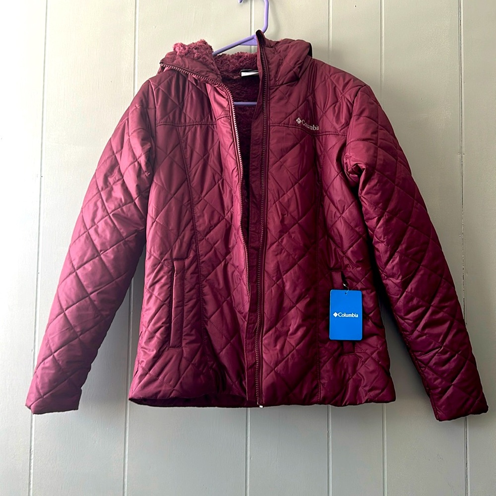 Columbia copper crest hooded jacket